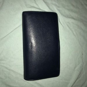 Midnight Blue FOSSIL wallet